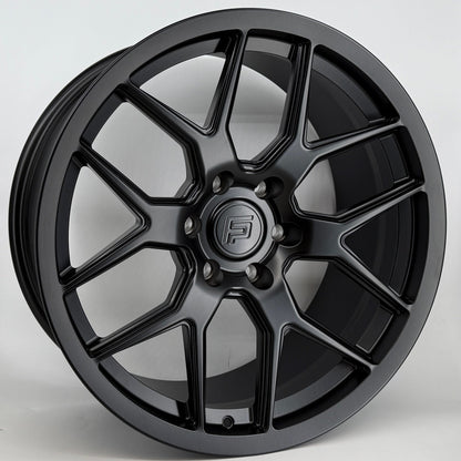 FP2-NL 20x9 6-135 +18 Matte Black (set of 4)