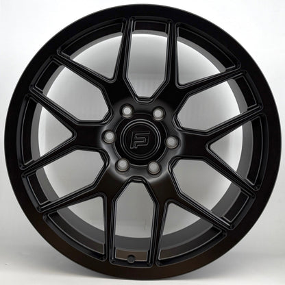 FP2-NL 20x9 6-135 +18 Matte Black (set of 4)