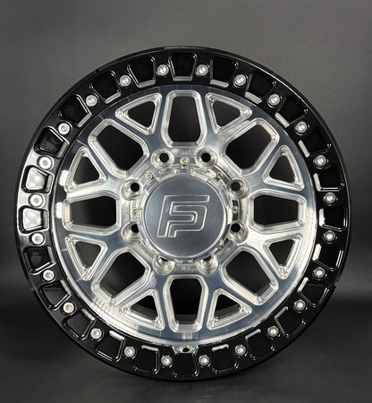 FP2-SL 17x9 8-170 +12 Machined W/ Black Ring (set of 4)