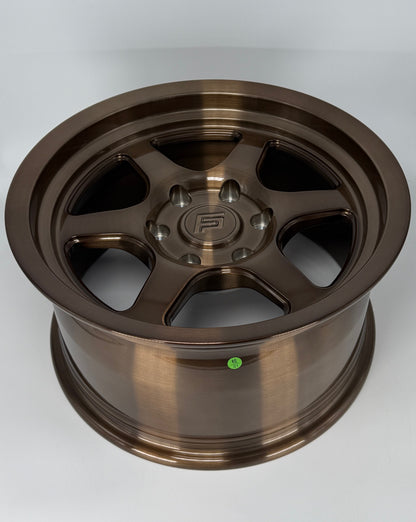 FP4 Classic 17x9 6x135 +12 Brushed Bronze (set of 4)
